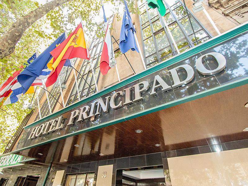 Hotel Principado Сантьяго Экстерьер фото